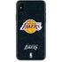 NBA Los Angeles Lakers Black Primary Logo iPhone XS Max Skin