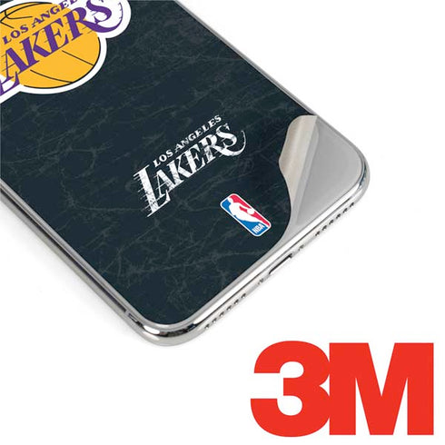 NBA Los Angeles Lakers Black Primary Logo iPhone XS Max Skin