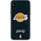 NBA Los Angeles Lakers Black Primary Logo iPhone XS Skin