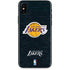 NBA Los Angeles Lakers Black Primary Logo iPhone XS Skin