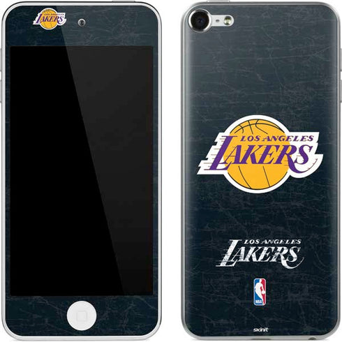 NBA Los Angeles Lakers Black Primary Logo Apple iPod Skin