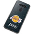 NBA Los Angeles Lakers Black Primary Logo LG K51/Q51 Clear Case