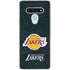 NBA Los Angeles Lakers Black Primary Logo LG Stylo 6 Clear Case