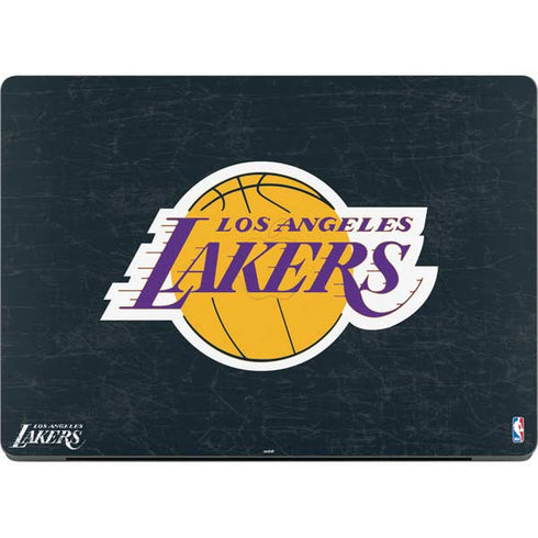 NBA Los Angeles Lakers Black Primary Logo MacBook Pro 14in (2021-24) Skin