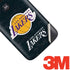 NBA Los Angeles Lakers Black Primary Logo Moto E5 Play Skin