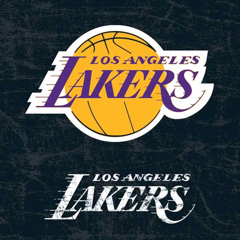 NBA Los Angeles Lakers Black Primary Logo Moto E5 Play Skin