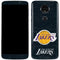 NBA Los Angeles Lakers Black Primary Logo Moto E5 Plus Skin