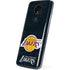 NBA Los Angeles Lakers Black Primary Logo Moto E5 Plus Skin