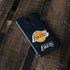 NBA Los Angeles Lakers Black Primary Logo Moto E5 Plus Skin