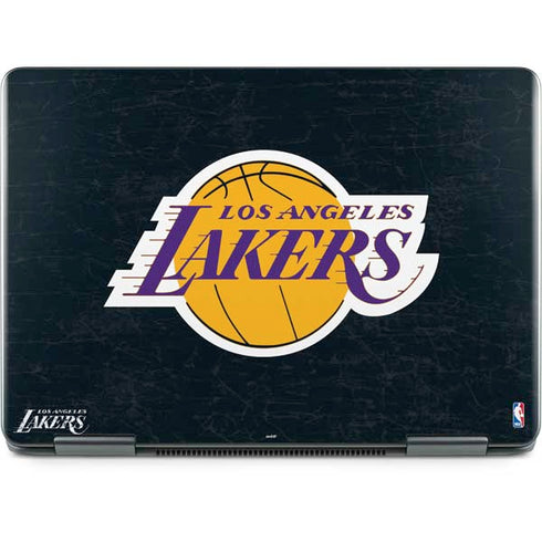 NBA Los Angeles Lakers Black Primary Logo Notebook 9 Pro 13in (2017) Skin