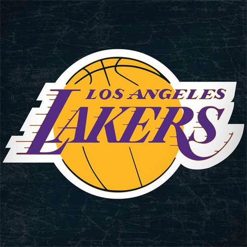 NBA Los Angeles Lakers Black Primary Logo Notebook 9 Pro 13in (2017) Skin
