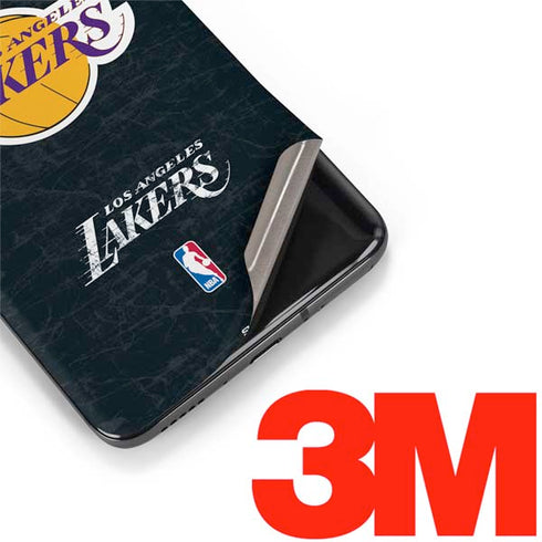 NBA Los Angeles Lakers Black Primary Logo OnePlus 7 Pro Skin