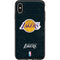 NBA Los Angeles Lakers Black Primary Logo Otterbox Symmetry iPhone Skin