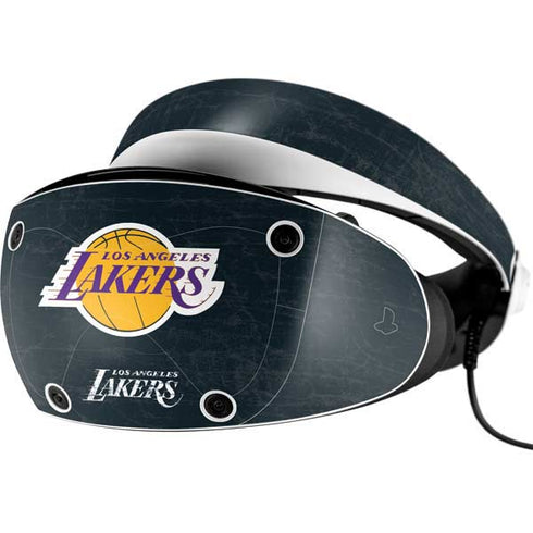 NBA Los Angeles Lakers Black Primary Logo PlayStation VR2 Skin