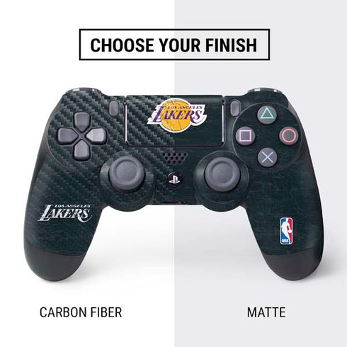NBA Los Angeles Lakers Black Primary Logo PS4 Controller Skin