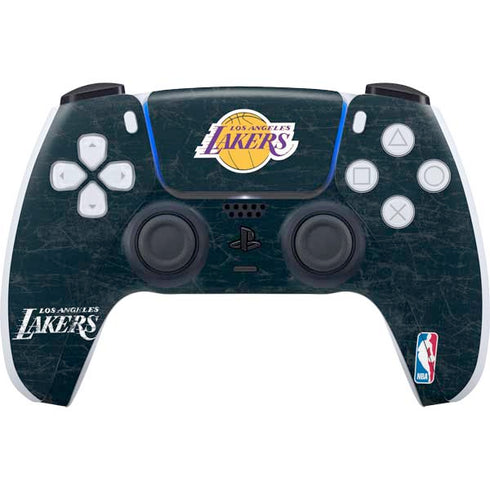 NBA Los Angeles Lakers Black Primary Logo PS5 Controller Skin