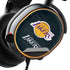 NBA Los Angeles Lakers Black Primary Logo SteelSeries Arctis 3 Skin