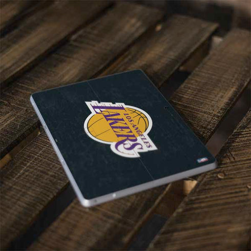 NBA Los Angeles Lakers Black Primary Logo Surface Go Skin