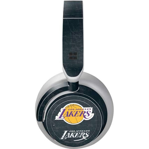 NBA Los Angeles Lakers Black Primary Logo Surface Headphones Skin