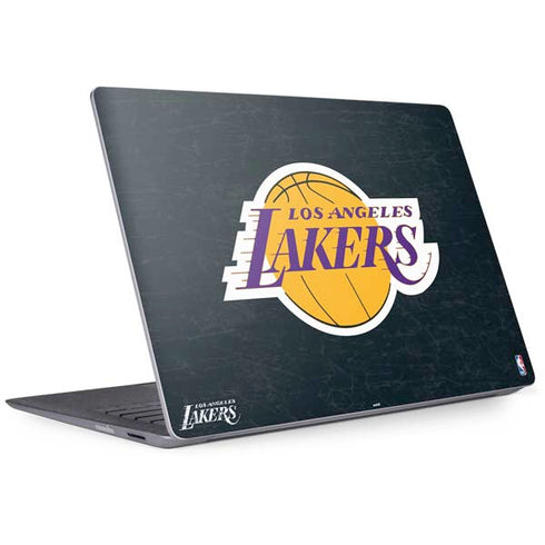 NBA Los Angeles Lakers Black Primary Logo Surface Laptop 2 Skin