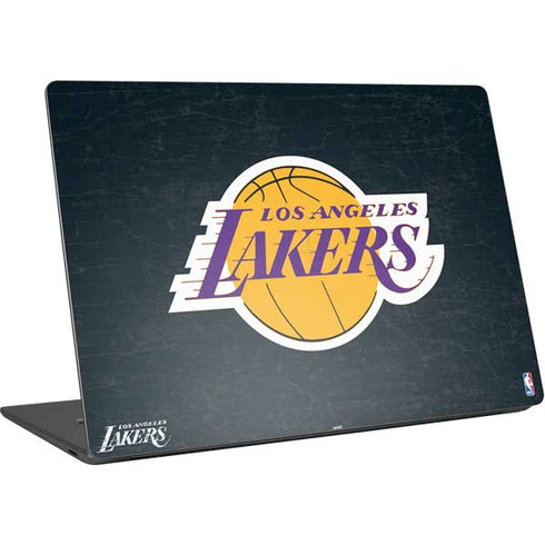 NBA Los Angeles Lakers Black Primary Logo Surface Laptop 4 15in Skin