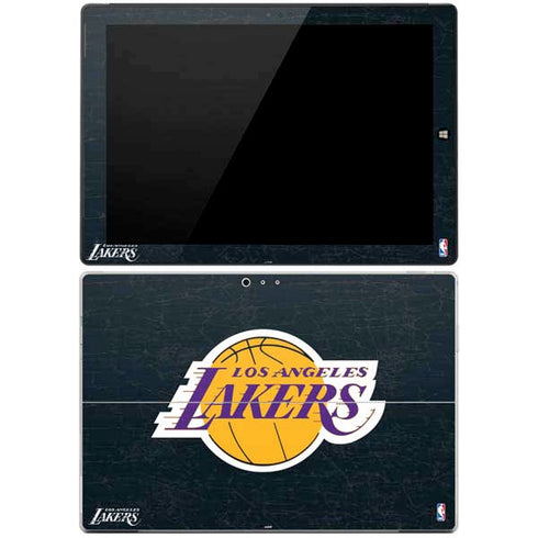 NBA Los Angeles Lakers Black Primary Logo Surface Pro 3 Skin