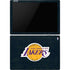 NBA Los Angeles Lakers Black Primary Logo Surface Pro 6 Skin