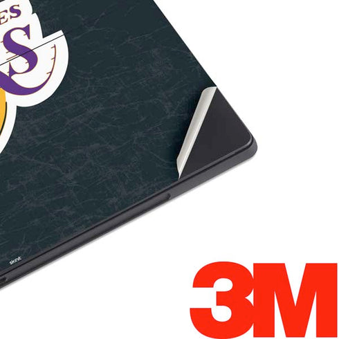 NBA Los Angeles Lakers Black Primary Logo Surface Pro 6 Skin