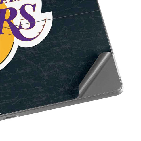 NBA Los Angeles Lakers Black Primary Logo Surface Pro 8 Skin