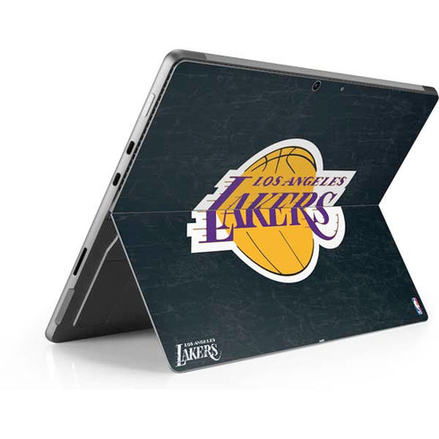 NBA Los Angeles Lakers Black Primary Logo Surface Pro 9 Skin