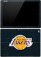 NBA Los Angeles Lakers Black Primary Logo Surface Pro (2017) Skin