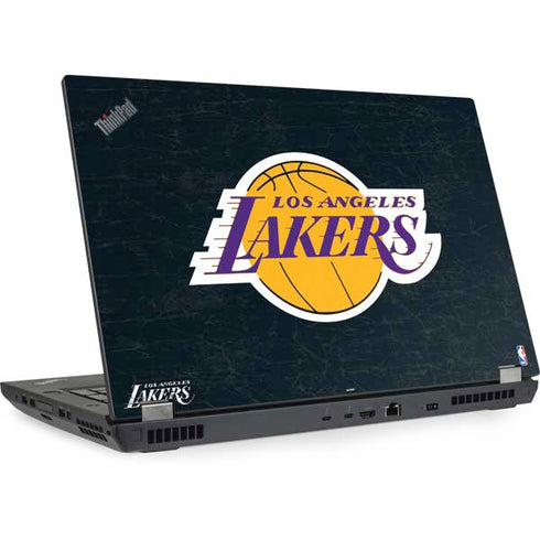NBA Los Angeles Lakers Black Primary Logo Lenovo ThinkPad Skin