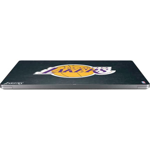 NBA Los Angeles Lakers Black Primary Logo Universal Laptop 12in (9.8 x 6.8in) Skin
