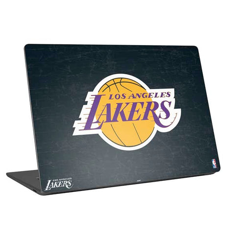 NBA Los Angeles Lakers Black Primary Logo Universal Laptop 16.6in (13.4 x 9.7in) Skin