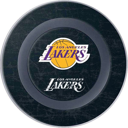 NBA Los Angeles Lakers Black Primary Logo Wireless Charger Skin