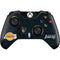 NBA Los Angeles Lakers Black Primary Logo Xbox One Controller Skin