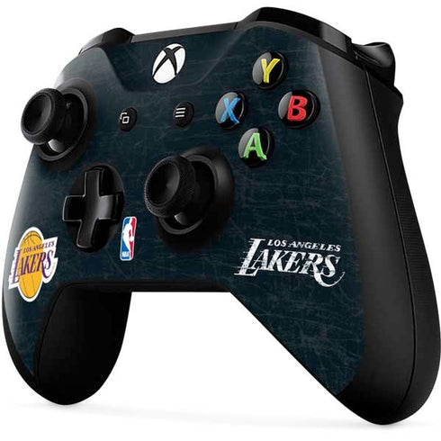 NBA Los Angeles Lakers Black Primary Logo Xbox One X Controller Skin