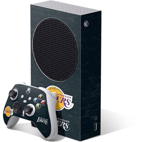 NBA Los Angeles Lakers Black Primary Logo Xbox Series S Bundle Skin