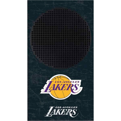 NBA Los Angeles Lakers Black Primary Logo Xbox Series S Console Skin