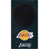 NBA Los Angeles Lakers Black Primary Logo Xbox Series S Console Skin