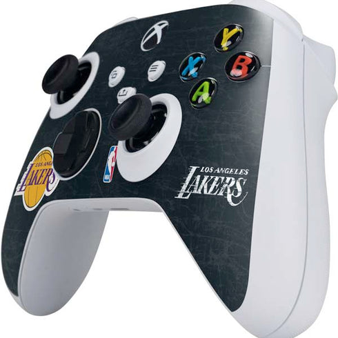 NBA Los Angeles Lakers Black Primary Logo Xbox Series S Controller Skin