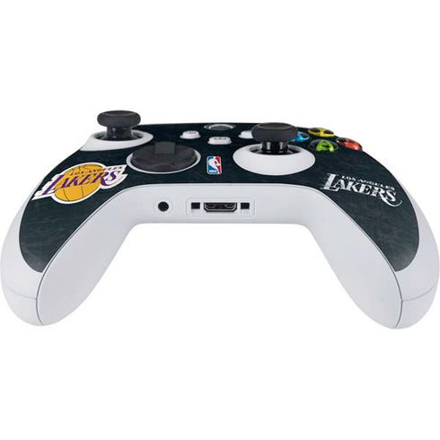 NBA Los Angeles Lakers Black Primary Logo Xbox Series S Controller Skin