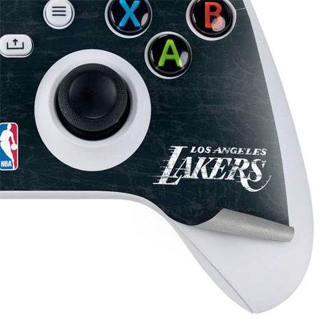 NBA Los Angeles Lakers Black Primary Logo Xbox Series S Controller Skin