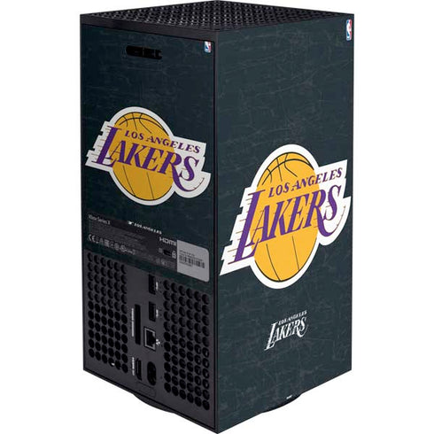 NBA Los Angeles Lakers Black Primary Logo Xbox Series X Bundle Skin