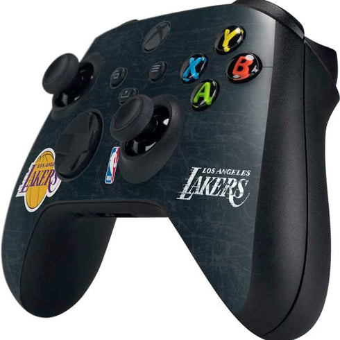 NBA Los Angeles Lakers Black Primary Logo Xbox Series X Controller Skin
