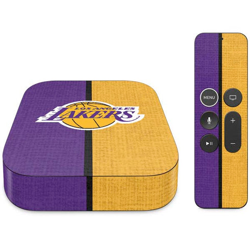 NBA Los Angeles Lakers Canvas Apple TV Skin