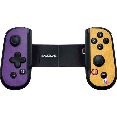 NBA Los Angeles Lakers Canvas Backbone One for iPhone Game Controller Skin