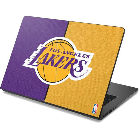 NBA Los Angeles Lakers Canvas Dell Chromebook Skin