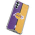 NBA Los Angeles Lakers Canvas Galaxy A15 5G Clear Case