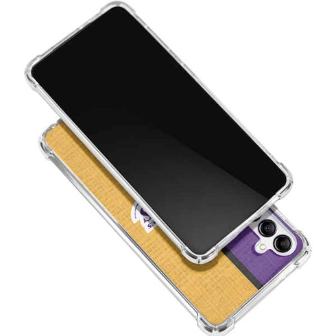 NBA Los Angeles Lakers Canvas Galaxy A15 5G Clear Case